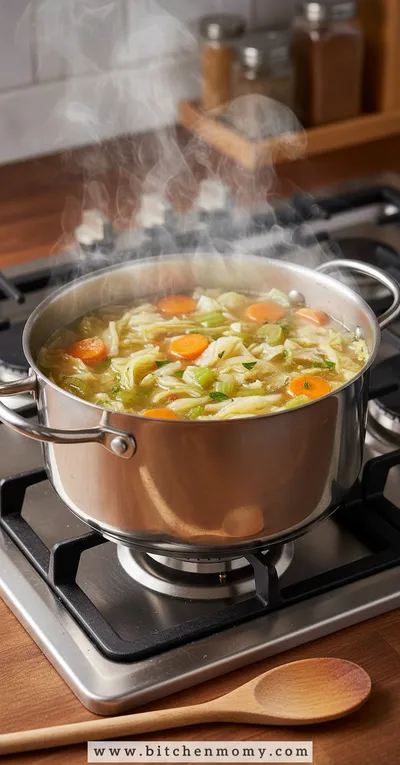 Cabbage Fat Burning Soup Recipe - ingredients preparation