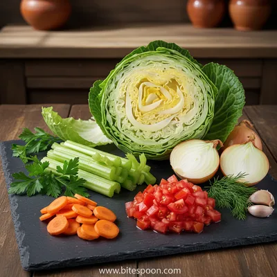 Cabbage Fat Burning Soup Recipe - cooking process