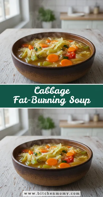 Cabbage Fat Burning Soup Recipe