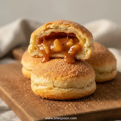 Simple Caramel Apple Pie Bombs