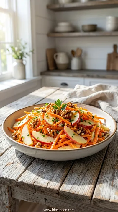 Carrot Apple Salad: Fresh and Healthy Recipe