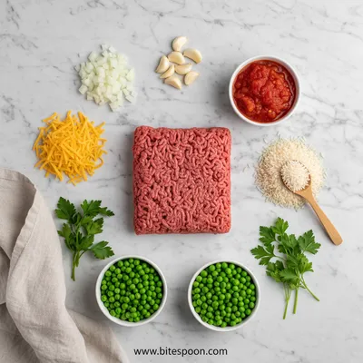 Cheesy Ground Beef and Rice Casserole - cooking process