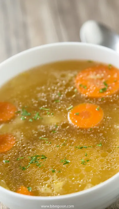 Chicken Broth Recipe - Quick and Easy Homemade