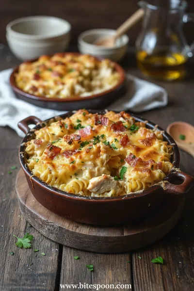 Chicken Pasta Casserole Recipe
