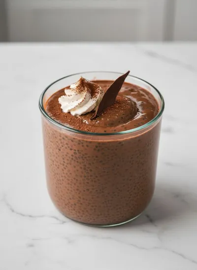 Chocolate Chia Seed Pudding – High‑Protein Easy Recipe