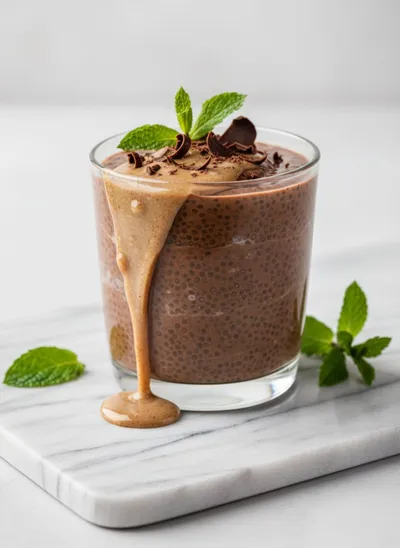 Chocolate Chia Seed Pudding – High‑Protein Easy Recipe - ready to serve