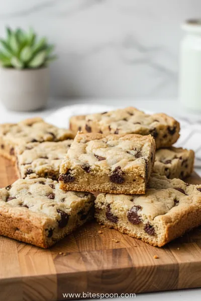 Chocolate Chip Cookie Bars – Easy Snack Recipe