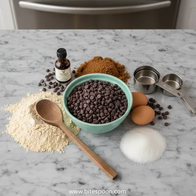 Best Ever Chocolate Chip Cookies - cooking process