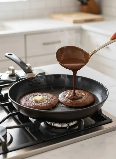 Chocolate Pancakes – Amazing Quick & Easy Recipe - ingredients preparation