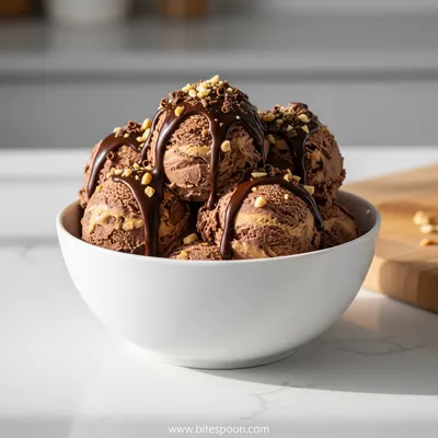 Chocolate Peanut Butter Ice Cream