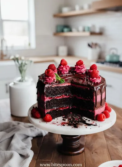Chocolate Raspberry Cake