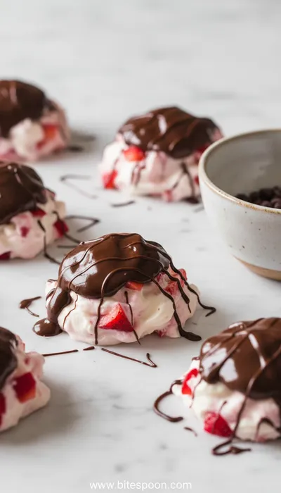 Chocolate Strawberry Yogurt Clusters Recipe
