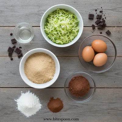 Grain Free Chocolate Zucchini Bread Recipe - cooking process