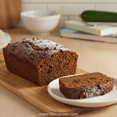 Grain Free Chocolate Zucchini Bread Recipe - ready to serve