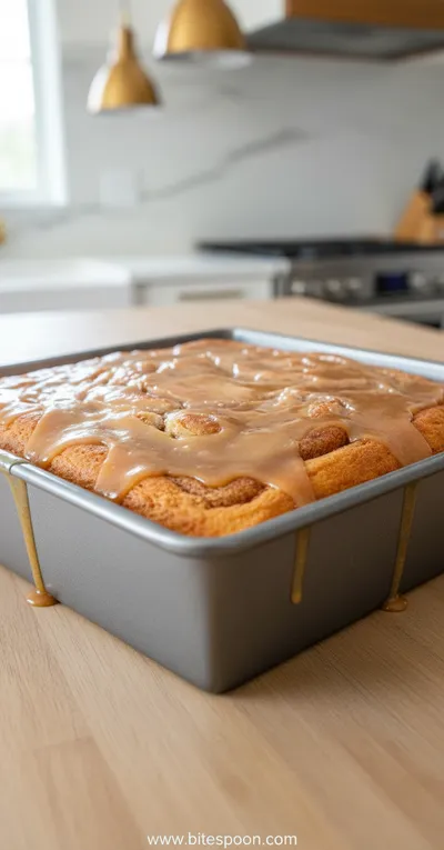 Cinnamon Roll Cake – Easy Homemade Dessert