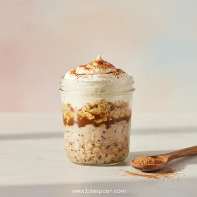 Cinnamon Roll Overnight Oats – Quick & Easy Breakfast