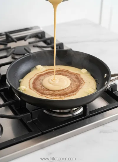 Cinnamon Roll Protein Crepes - ingredients preparation