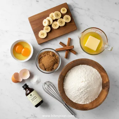 Cinnamon Swirl Banana Bread - cooking process