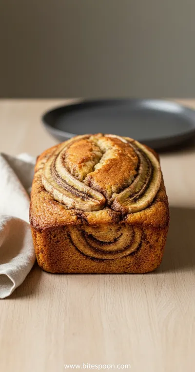 Cinnamon Swirl Banana Bread
