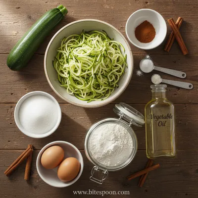 Cinnamon Zucchini Cake Recipe - cooking process