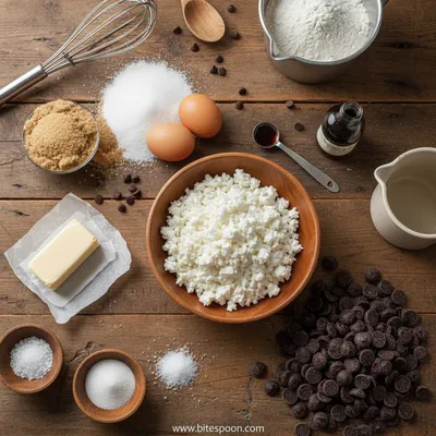 Cowboy Cottage Cheese Chocolate Chip Cookies - cooking process