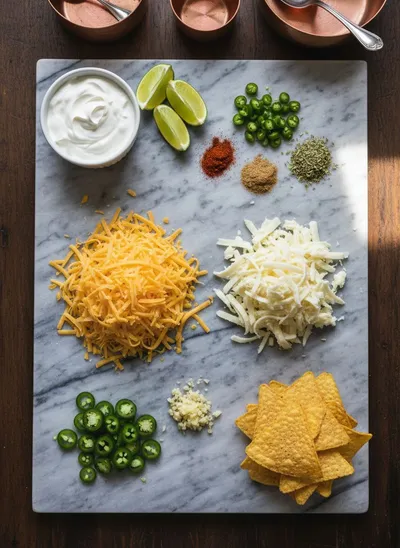 Cowboy Queso: Quick & Easy Cheese Dip - cooking process