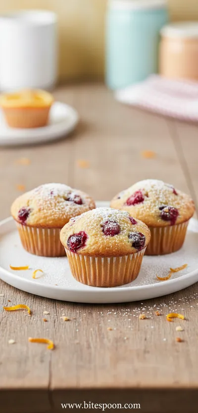 Cranberry Orange Muffins