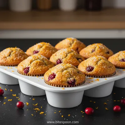 Cranberry Orange Muffins – Bakery‑Style Recipe