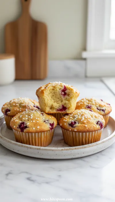 Cranberry Orange Yogurt Muffins – Perfect Homemade Recipe