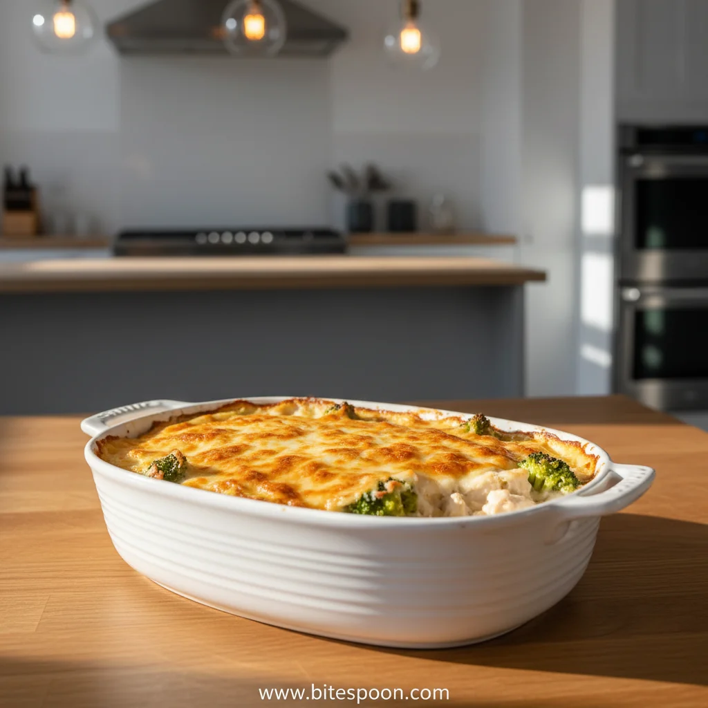 Creamy Low Carb Chicken Casserole