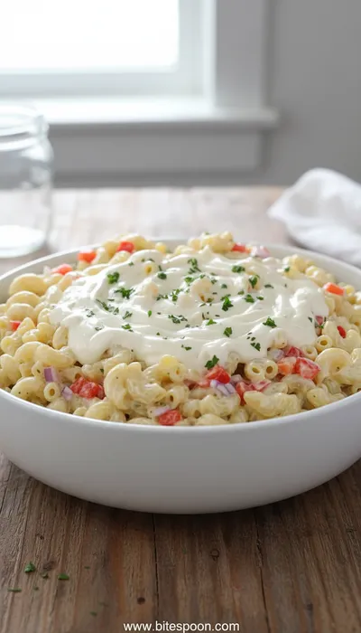 Creamy Macaroni Salad Recipe