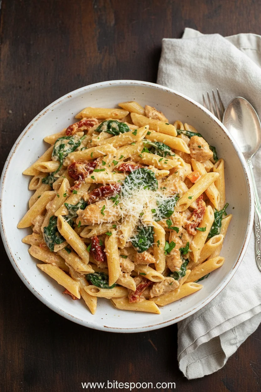 Creamy Tuscan Chicken Pasta
