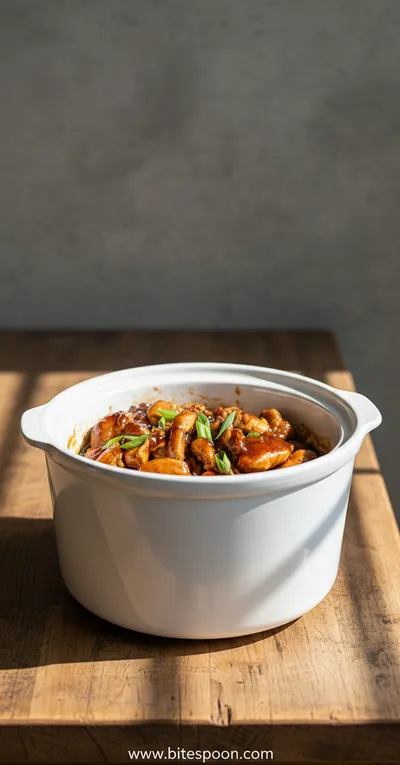 Crockpot Bourbon Chicken Recipe