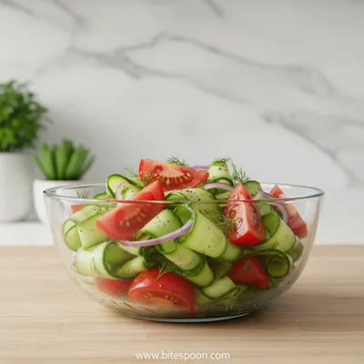 Cucumber Tomato Salad – Refreshing Quick Recipe