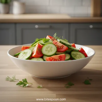 Cucumber Tomato Salad – Fresh Quick Recipe