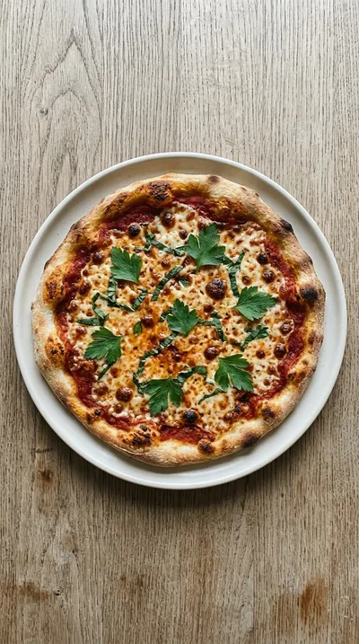 Thin Crispy Sourdough Pizza Crust – Easy Recipe - cooking process