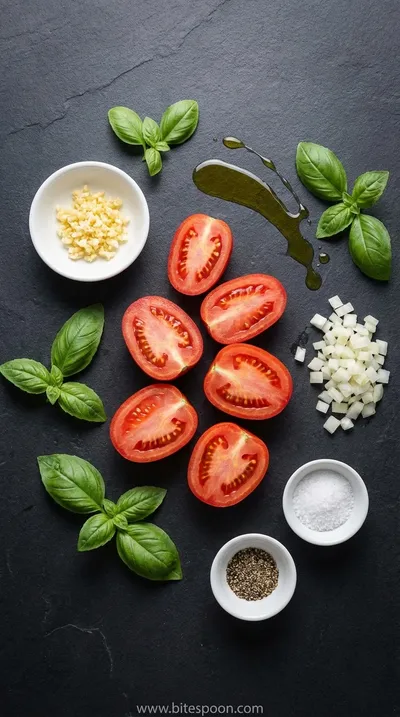 Easy Marinara Sauce Recipe: Quick Homemade Italian Sauce - ingredients preparation