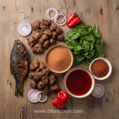 Spicy Egusi Soup Recipe For Beginners - cooking process