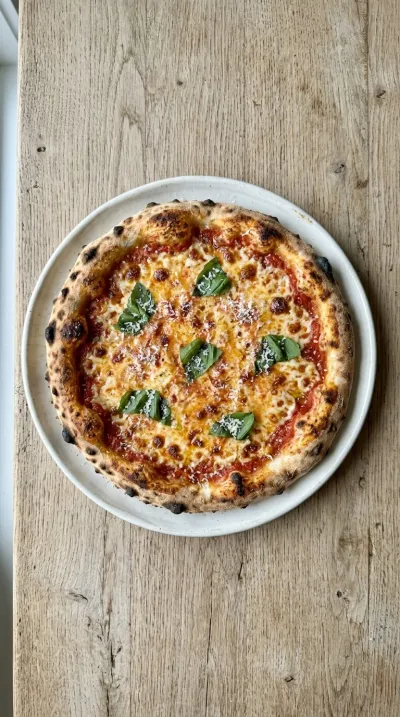 Sourdough Discard Pizza Dough - cooking process