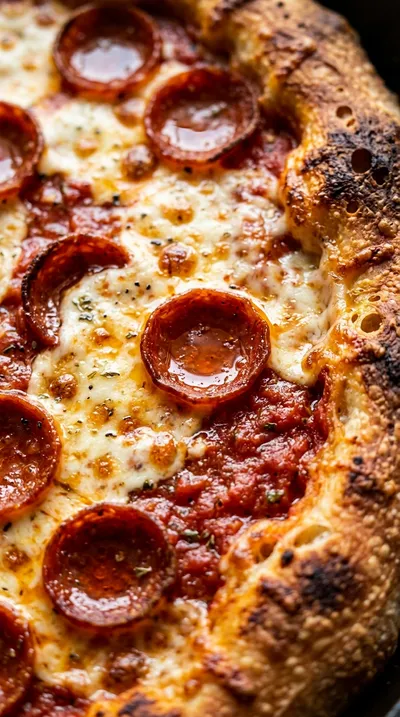 Cast Iron Sourdough Pan Pizza (Deep Dish) - ingredients preparation