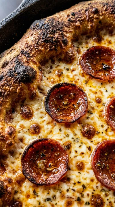 Cast Iron Sourdough Discard Pizza – Quick No‑Proof Crust - ingredients preparation
