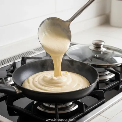 Traditional Fluffy Japanese Souffle Pancakes - ingredients preparation