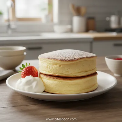 Traditional Fluffy Japanese Souffle Pancakes