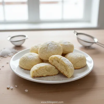 Fluffy Keto Cream Cheese Cookies - ready to serve