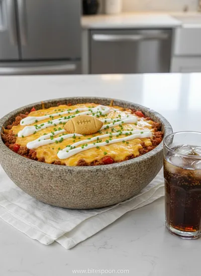 Football Dip – 5‑Ingredient Snack Ready in 35 Minutes - ready to serve