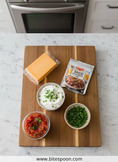 Football Dip – 5‑Ingredient Snack Ready in 35 Minutes - cooking process
