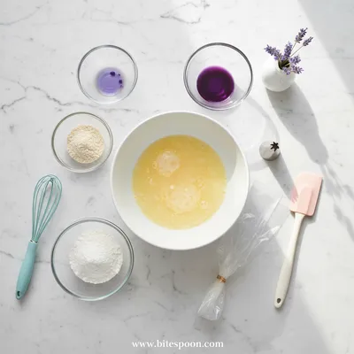 French Macarons Recipe - cooking process