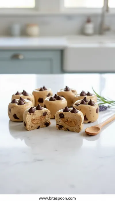 Frozen Greek Yogurt Peanut Butter Bites