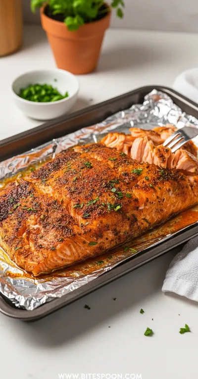 Garlic Butter Baked Salmon