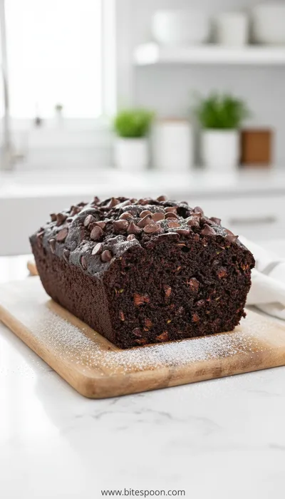 Gluten-Free Chocolate Zucchini Bread (Dairy-Free) - ready to serve